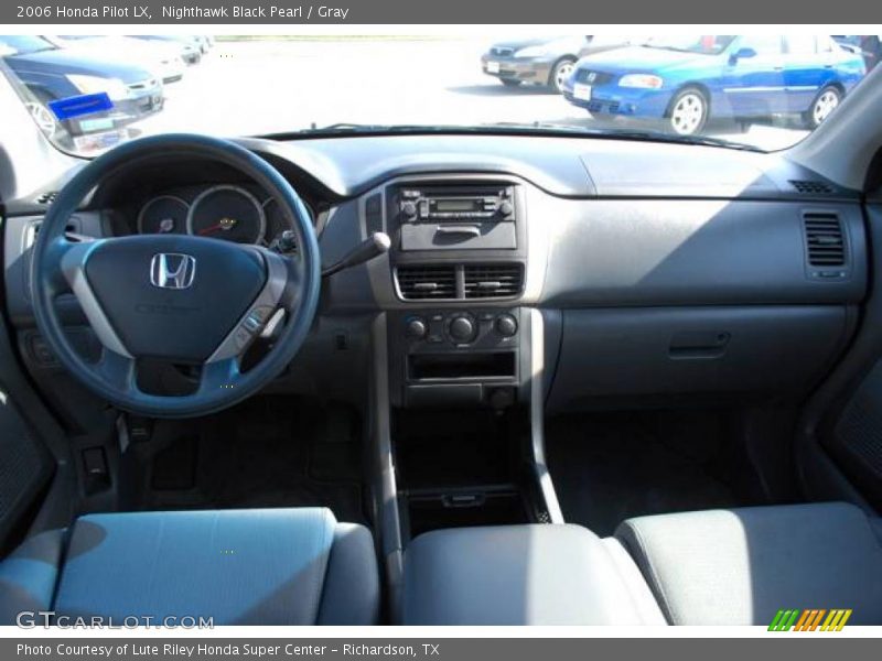 Nighthawk Black Pearl / Gray 2006 Honda Pilot LX