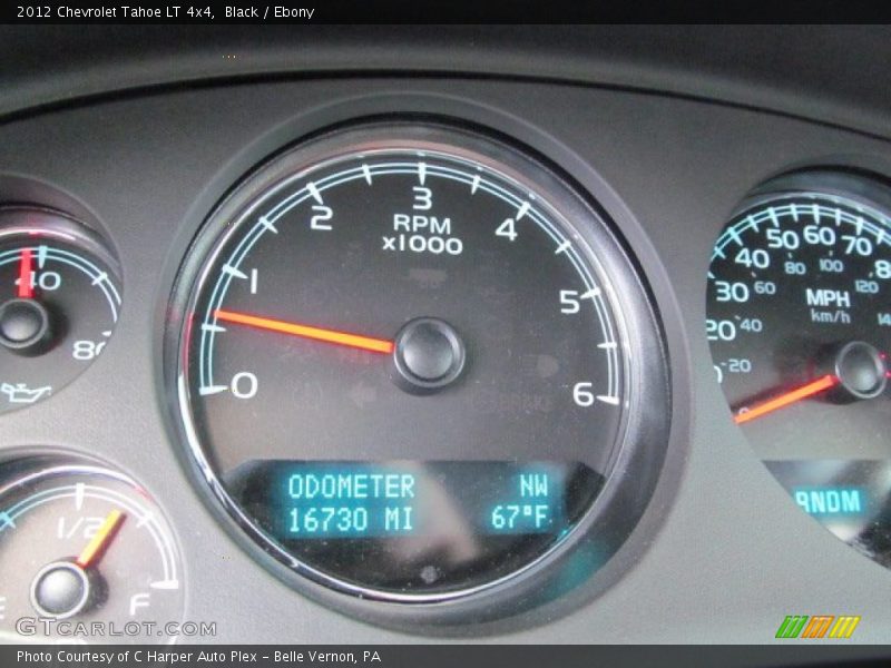 Black / Ebony 2012 Chevrolet Tahoe LT 4x4