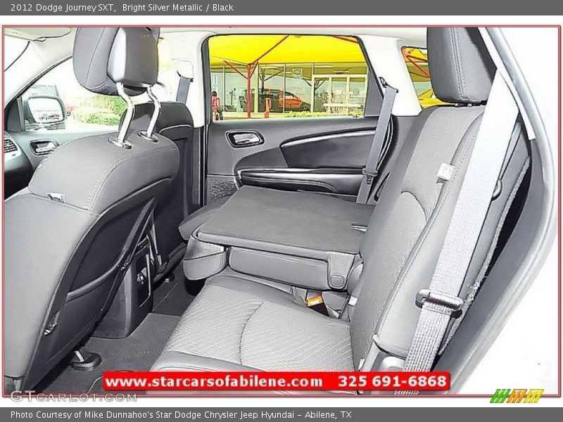 Bright Silver Metallic / Black 2012 Dodge Journey SXT
