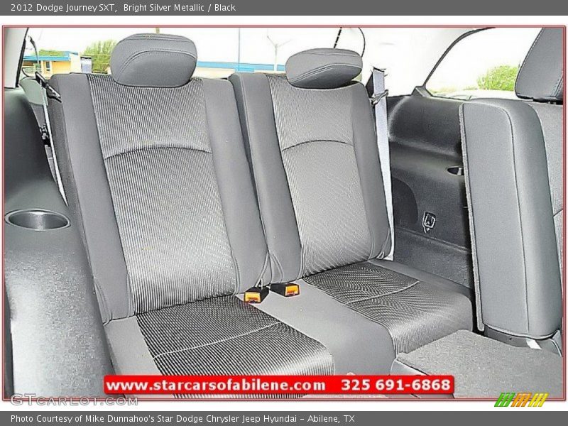 Bright Silver Metallic / Black 2012 Dodge Journey SXT