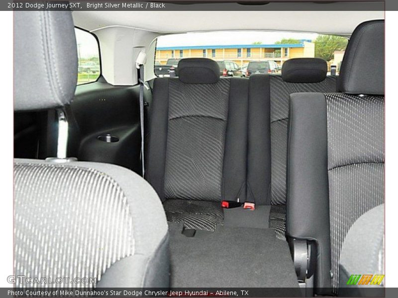 Bright Silver Metallic / Black 2012 Dodge Journey SXT