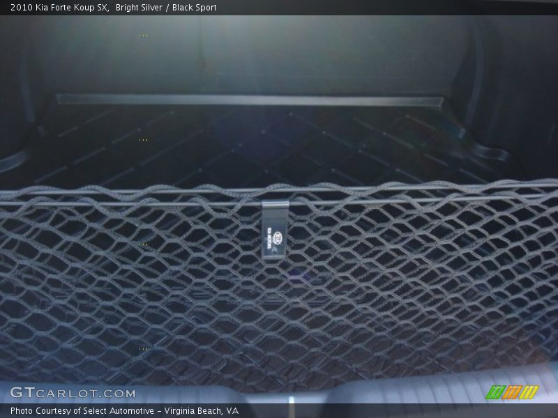 Bright Silver / Black Sport 2010 Kia Forte Koup SX