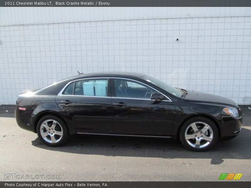 Black Granite Metallic / Ebony 2011 Chevrolet Malibu LT