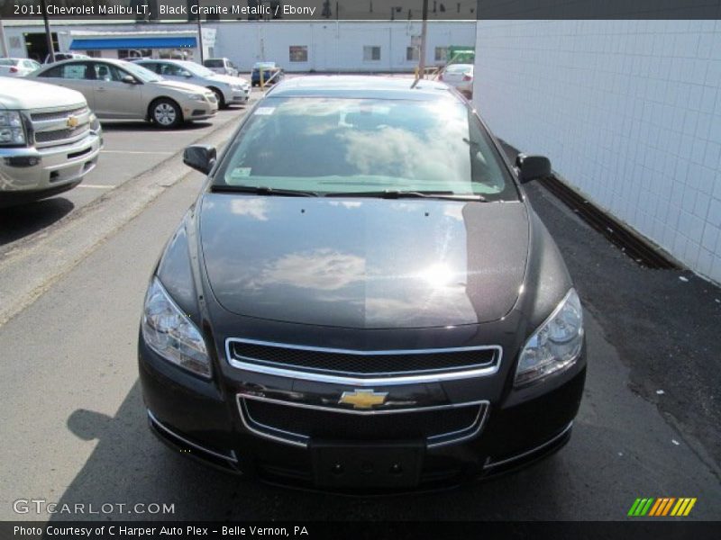 Black Granite Metallic / Ebony 2011 Chevrolet Malibu LT