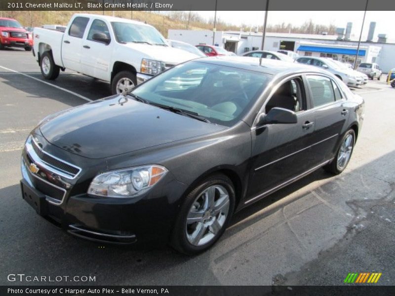 Black Granite Metallic / Ebony 2011 Chevrolet Malibu LT
