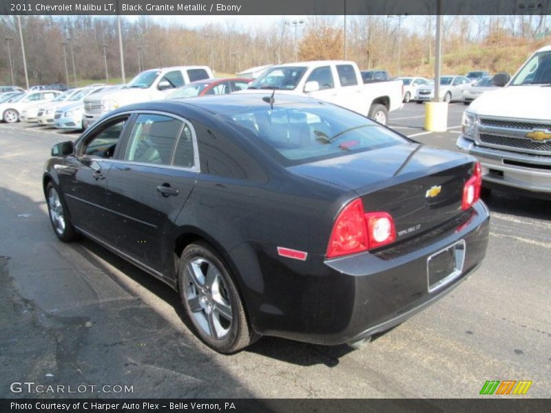 Black Granite Metallic / Ebony 2011 Chevrolet Malibu LT