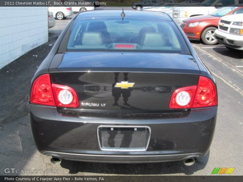 Black Granite Metallic / Ebony 2011 Chevrolet Malibu LT