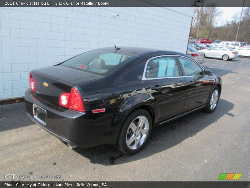 Black Granite Metallic / Ebony 2011 Chevrolet Malibu LT
