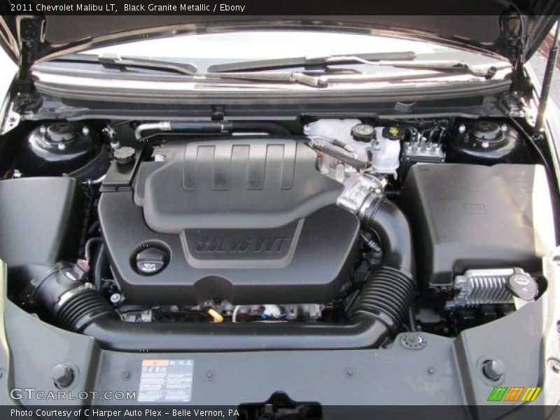 Black Granite Metallic / Ebony 2011 Chevrolet Malibu LT