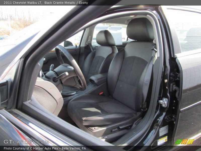 Black Granite Metallic / Ebony 2011 Chevrolet Malibu LT