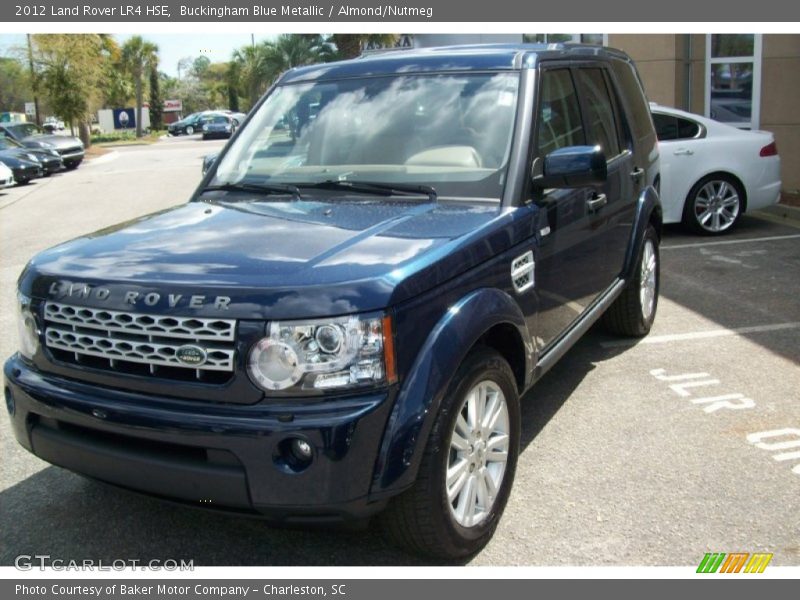 Buckingham Blue Metallic / Almond/Nutmeg 2012 Land Rover LR4 HSE