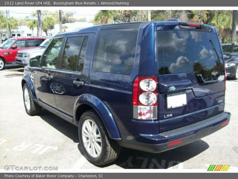 Buckingham Blue Metallic / Almond/Nutmeg 2012 Land Rover LR4 HSE
