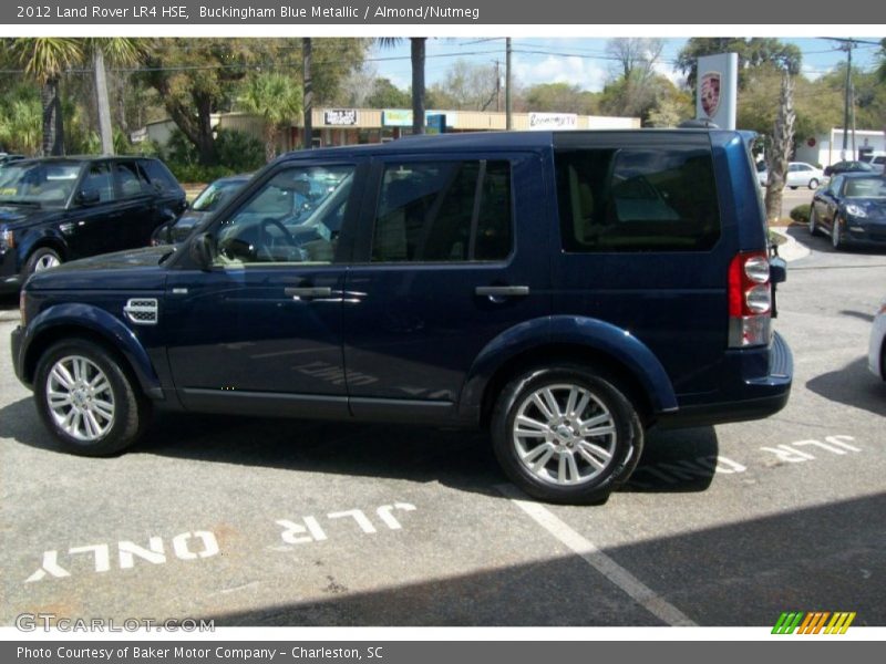 Buckingham Blue Metallic / Almond/Nutmeg 2012 Land Rover LR4 HSE