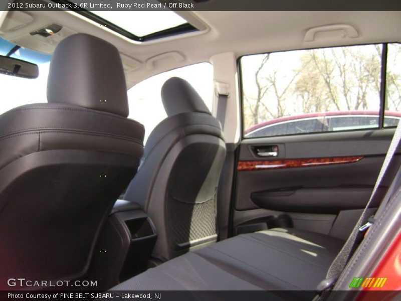 Ruby Red Pearl / Off Black 2012 Subaru Outback 3.6R Limited