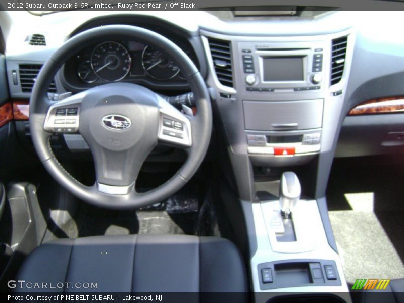 Ruby Red Pearl / Off Black 2012 Subaru Outback 3.6R Limited