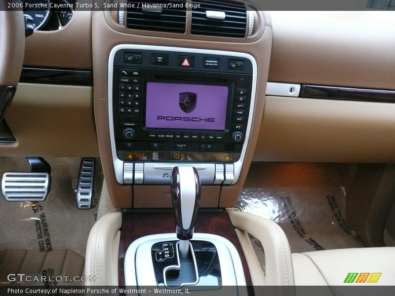 Sand White / Havanna/Sand Beige 2006 Porsche Cayenne Turbo S