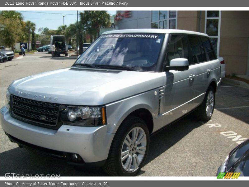 Indus Silver Metallic / Ivory 2012 Land Rover Range Rover HSE LUX