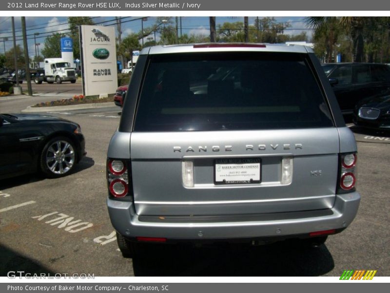 Indus Silver Metallic / Ivory 2012 Land Rover Range Rover HSE LUX