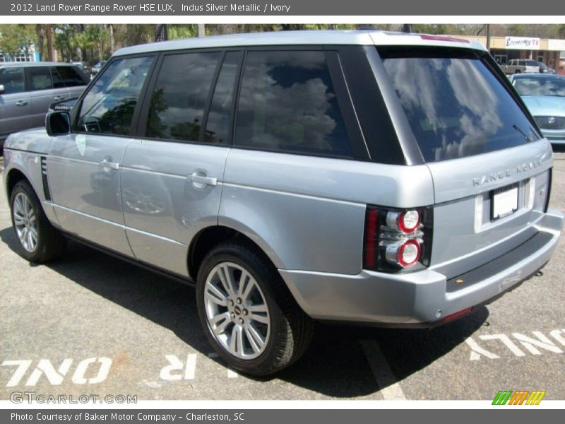 Indus Silver Metallic / Ivory 2012 Land Rover Range Rover HSE LUX