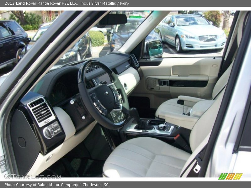 Indus Silver Metallic / Ivory 2012 Land Rover Range Rover HSE LUX