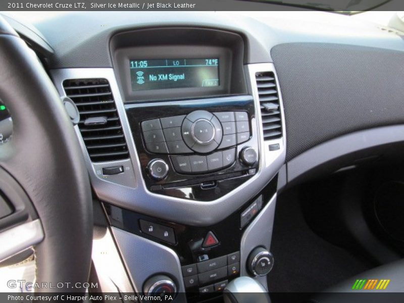 Silver Ice Metallic / Jet Black Leather 2011 Chevrolet Cruze LTZ