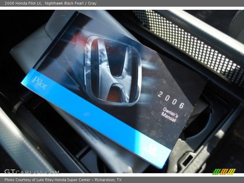 Nighthawk Black Pearl / Gray 2006 Honda Pilot LX