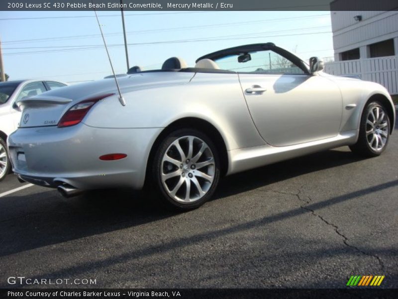 Mercury Metallic / Ecru 2009 Lexus SC 430 Pebble Beach Edition Convertible