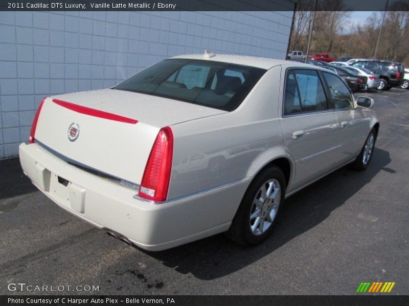 Vanille Latte Metallic / Ebony 2011 Cadillac DTS Luxury
