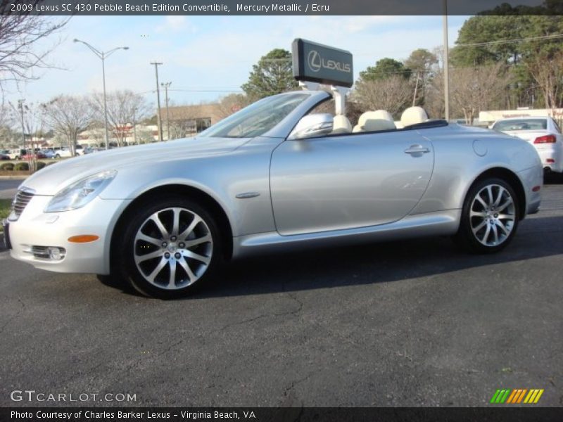  2009 SC 430 Pebble Beach Edition Convertible Mercury Metallic