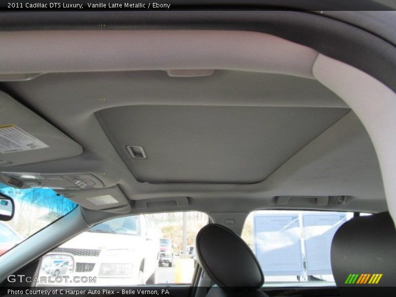 Vanille Latte Metallic / Ebony 2011 Cadillac DTS Luxury