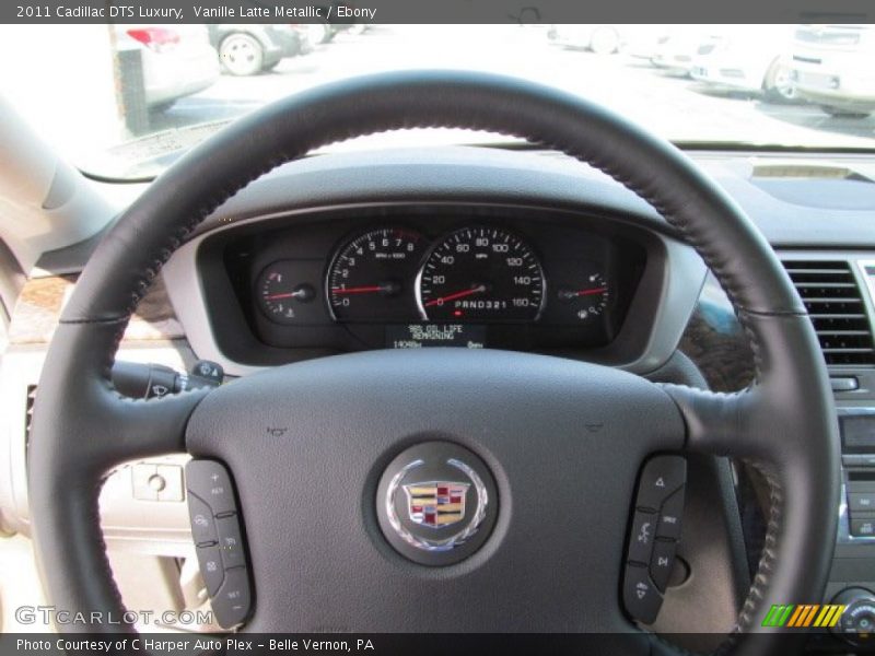 Vanille Latte Metallic / Ebony 2011 Cadillac DTS Luxury