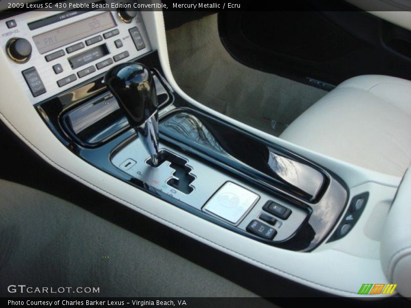  2009 SC 430 Pebble Beach Edition Convertible 6 Speed Automatic Shifter