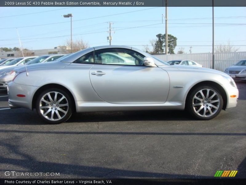  2009 SC 430 Pebble Beach Edition Convertible Mercury Metallic