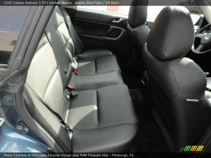 Atlantic Blue Pearl / Off Black 2005 Subaru Outback 2.5XT Limited Wagon