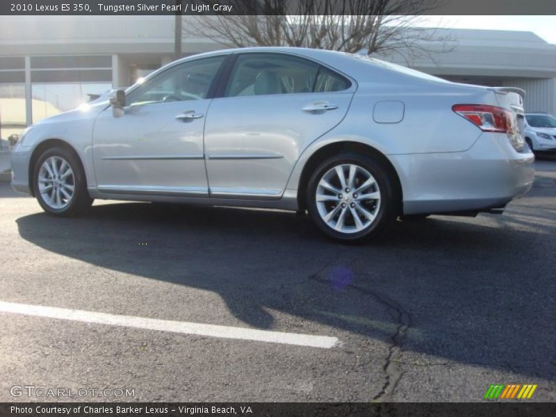 Tungsten Silver Pearl / Light Gray 2010 Lexus ES 350
