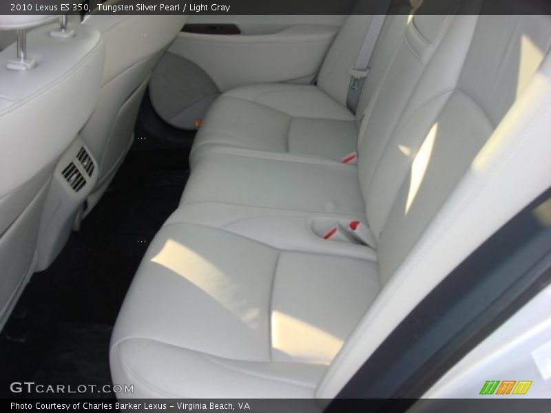 Tungsten Silver Pearl / Light Gray 2010 Lexus ES 350