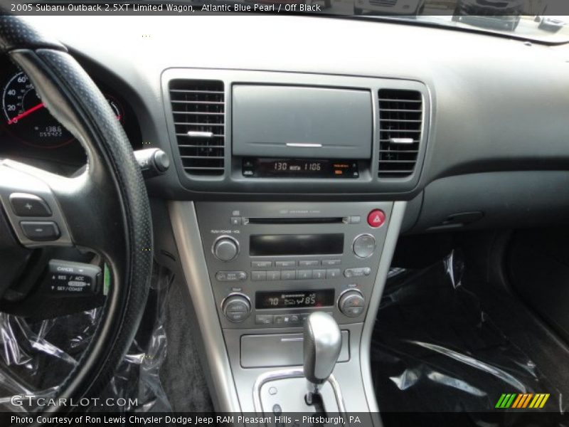 Atlantic Blue Pearl / Off Black 2005 Subaru Outback 2.5XT Limited Wagon