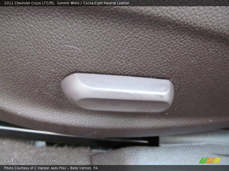 Summit White / Cocoa/Light Neutral Leather 2011 Chevrolet Cruze LTZ/RS