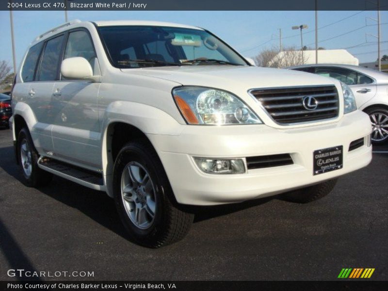 Blizzard White Pearl / Ivory 2004 Lexus GX 470