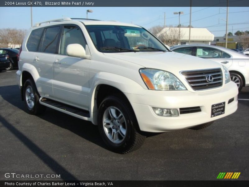 Blizzard White Pearl / Ivory 2004 Lexus GX 470