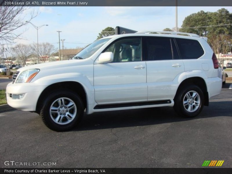 Blizzard White Pearl / Ivory 2004 Lexus GX 470