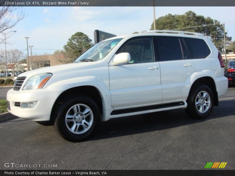 Blizzard White Pearl / Ivory 2004 Lexus GX 470