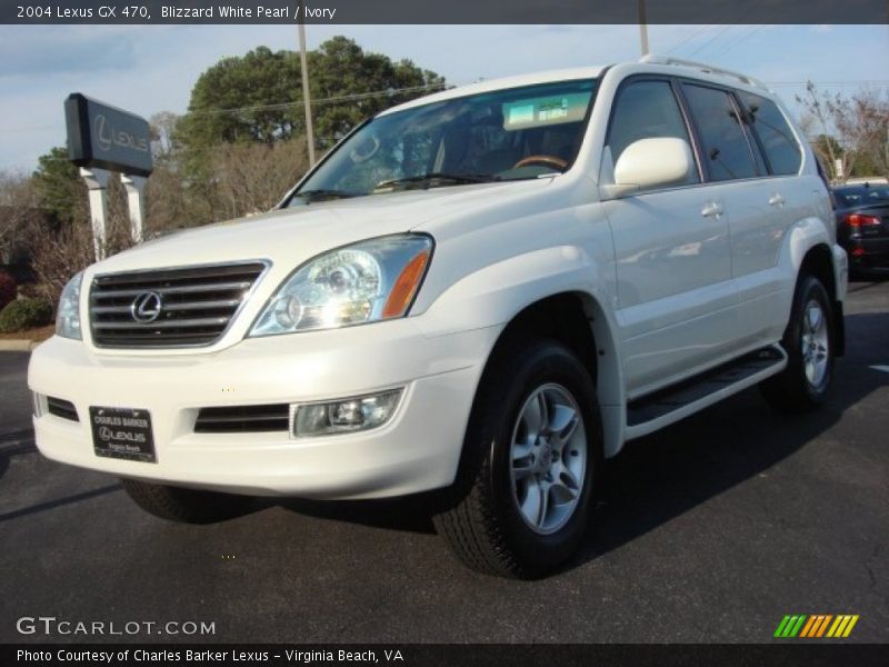 Blizzard White Pearl / Ivory 2004 Lexus GX 470