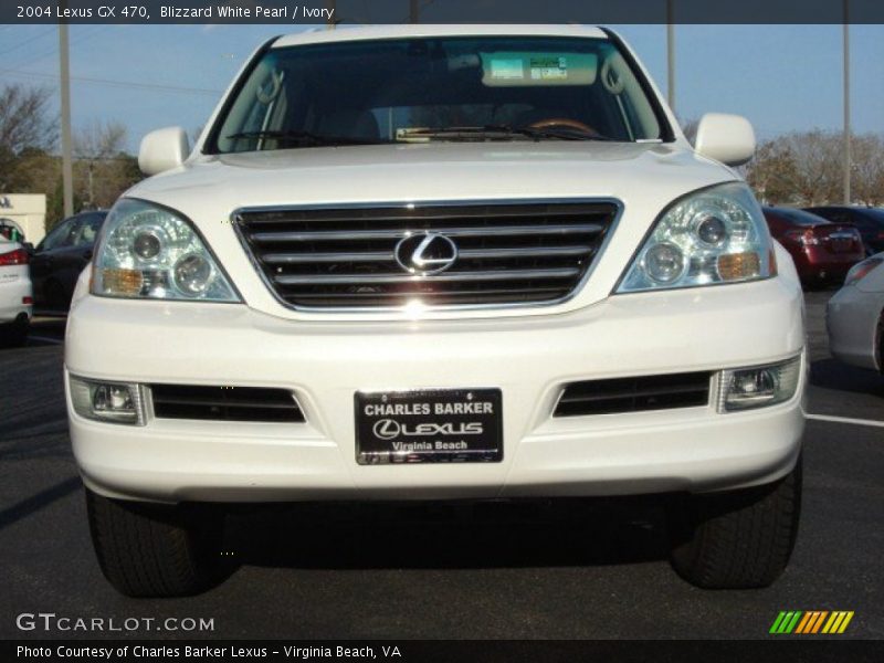 Blizzard White Pearl / Ivory 2004 Lexus GX 470