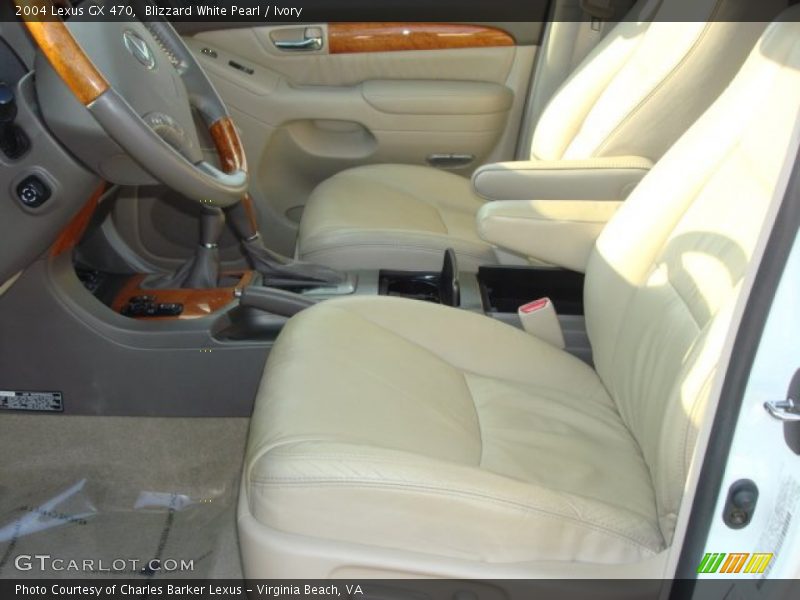Blizzard White Pearl / Ivory 2004 Lexus GX 470