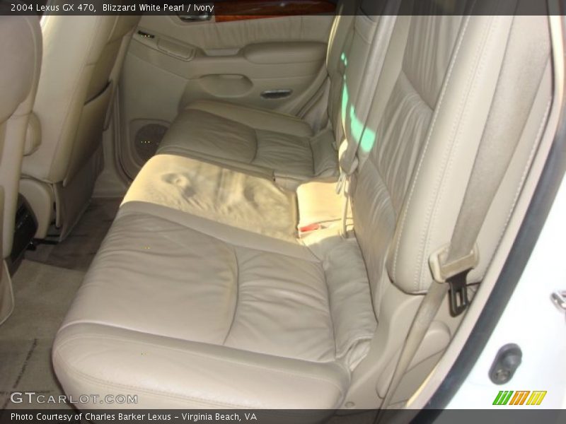 Blizzard White Pearl / Ivory 2004 Lexus GX 470