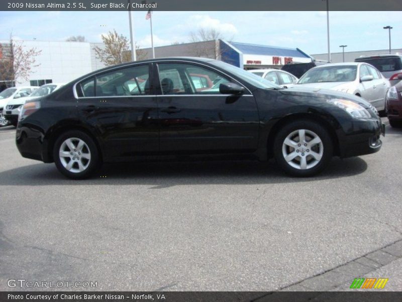 Super Black / Charcoal 2009 Nissan Altima 2.5 SL