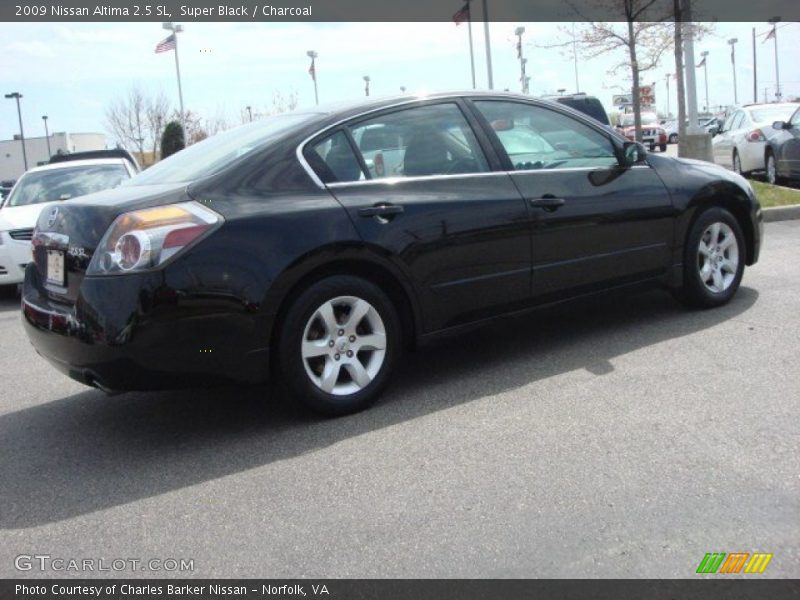 Super Black / Charcoal 2009 Nissan Altima 2.5 SL