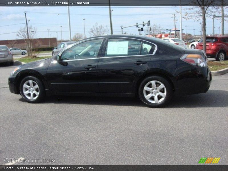 Super Black / Charcoal 2009 Nissan Altima 2.5 SL