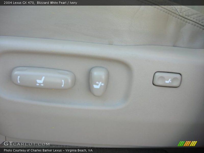 Blizzard White Pearl / Ivory 2004 Lexus GX 470